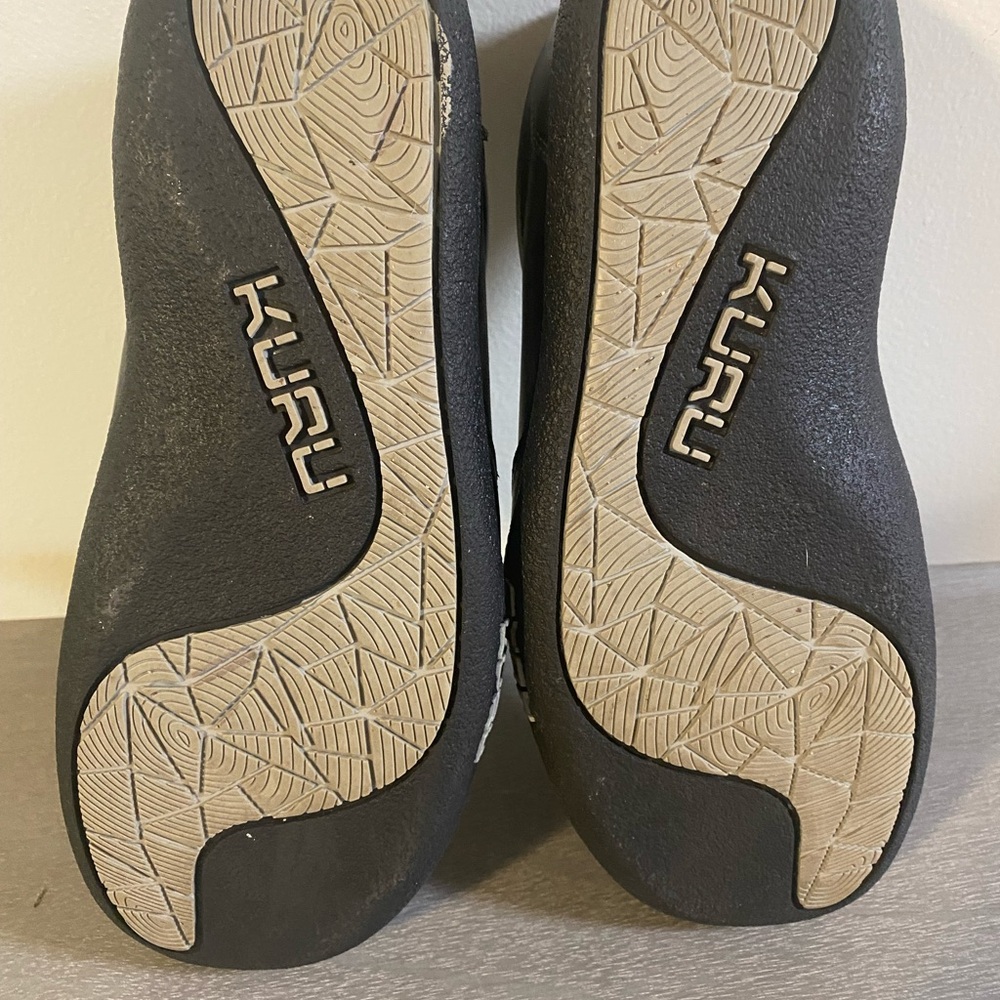 KURU Women’s Black Slip-On Loafers - Picture 3 of 6